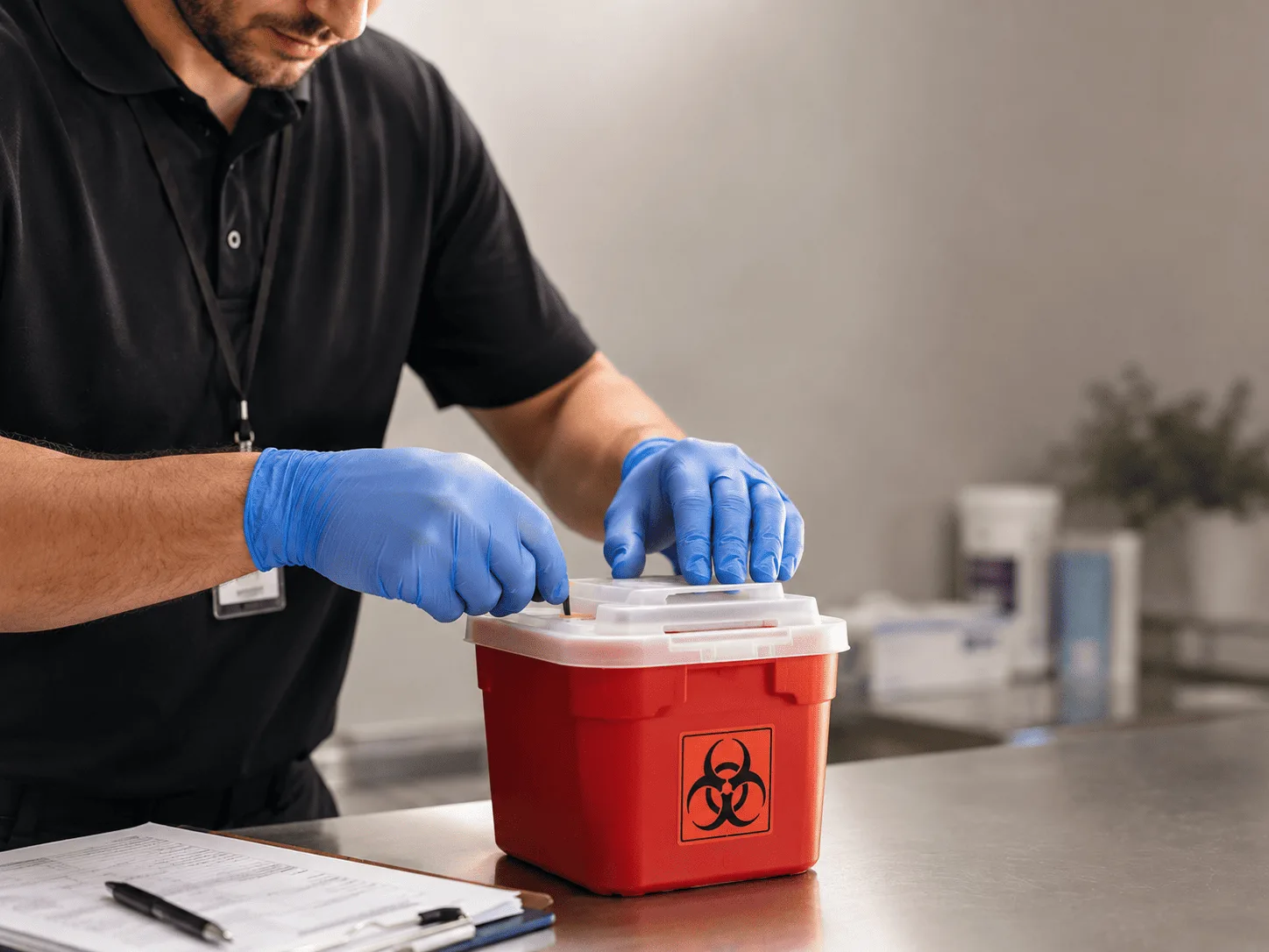 Why choose Sharps Waste Disposal in Iron River, MI